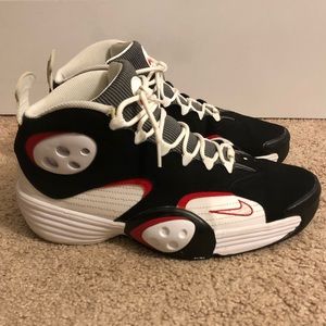 Nike Air Flight One Penny Sz 11 - Black/White/Red